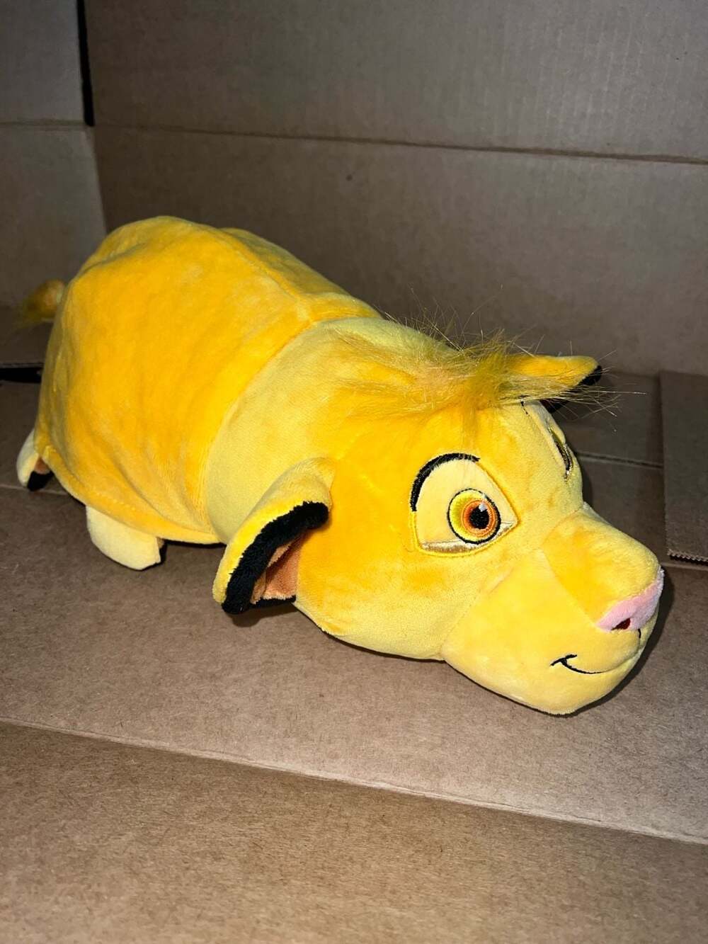 Disney The Lion King FlipaZoo Reversible Simba to Pumbaa 14-inch Plush Toy